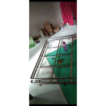 Rak kabin stenlis pnp Truk canter