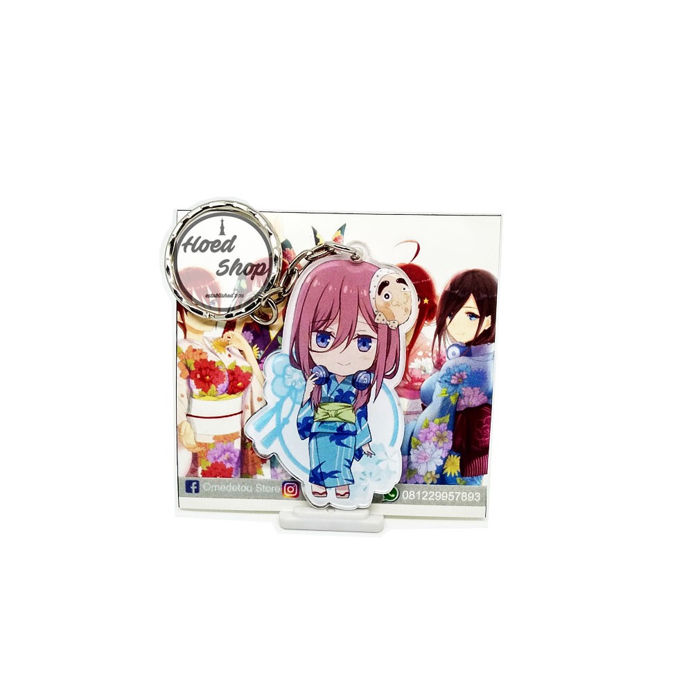 Gantungan Kunci Anime Gotoubun no Hanayome Miku Nakano Yukata Ver