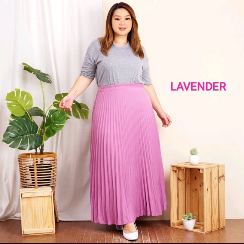 BEST SELLER ROK PLISKET JUMBO XXL PAYUNG PLEATED SKIRT MURAH MUSLIM IBU ACARA POLOS ROK PANJANG PAYUNG MAYUNG