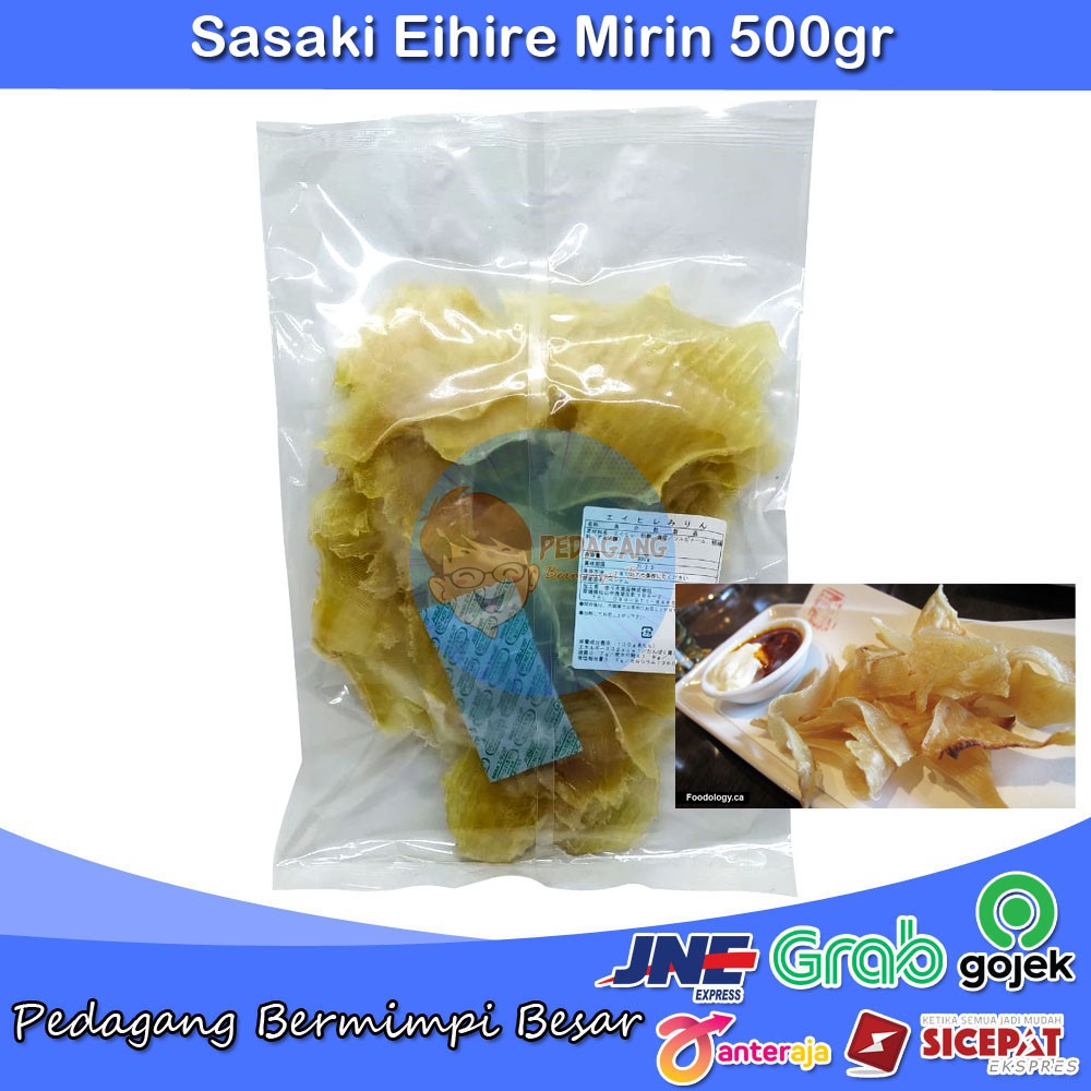 Jual Sasaki Eihire Mirin 500gr Eihire Stringray Fin Ikan Pari Pari Shopee Indonesia