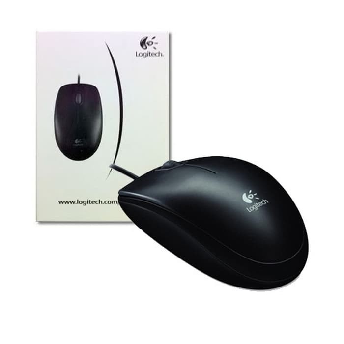 LOGITECH Wired Optical Mouse B100