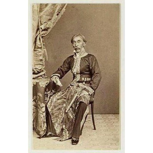 Lukisan cetak kerajaan Sumedang larang uk 65×45.