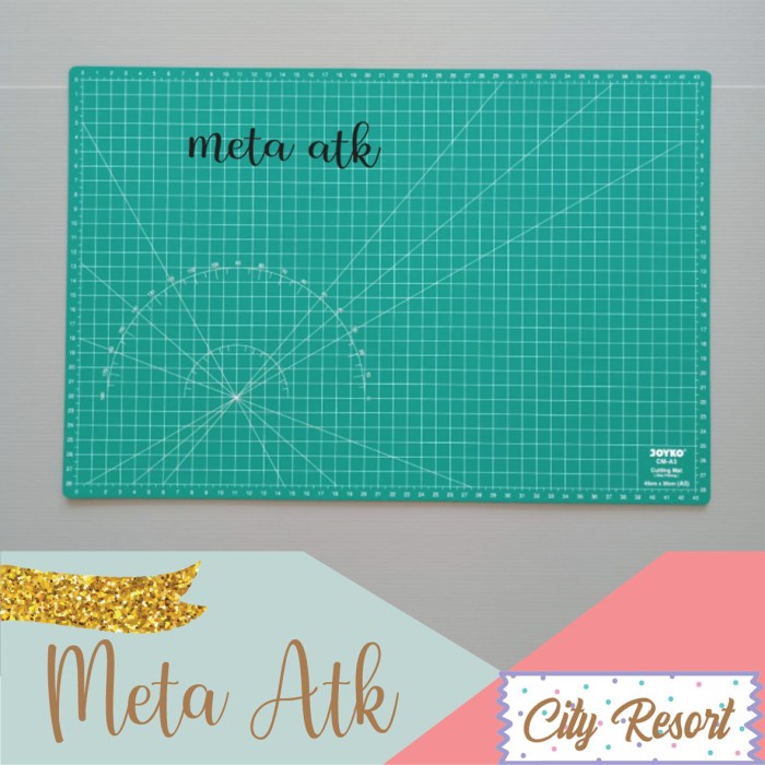 

Dijual Alas Potong / Cutting Mat Joyko A3 Gilaa!!!