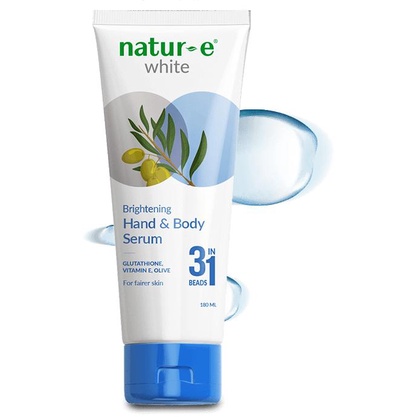 Natur-E White Brightening Hand Body Serum 180 ml