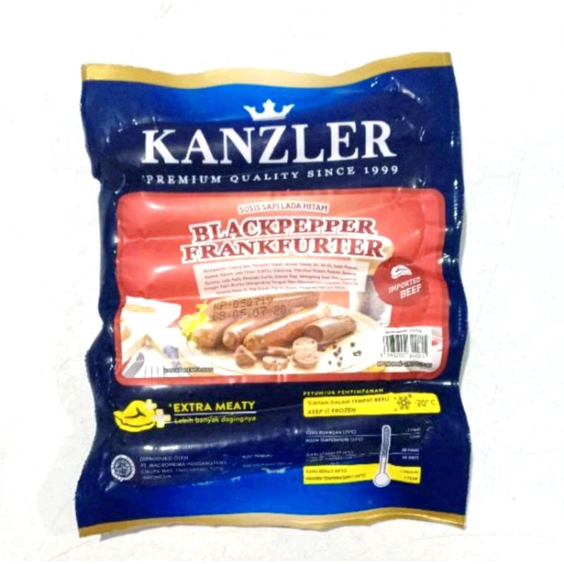 

KANZLER blackpapper frank 300gr