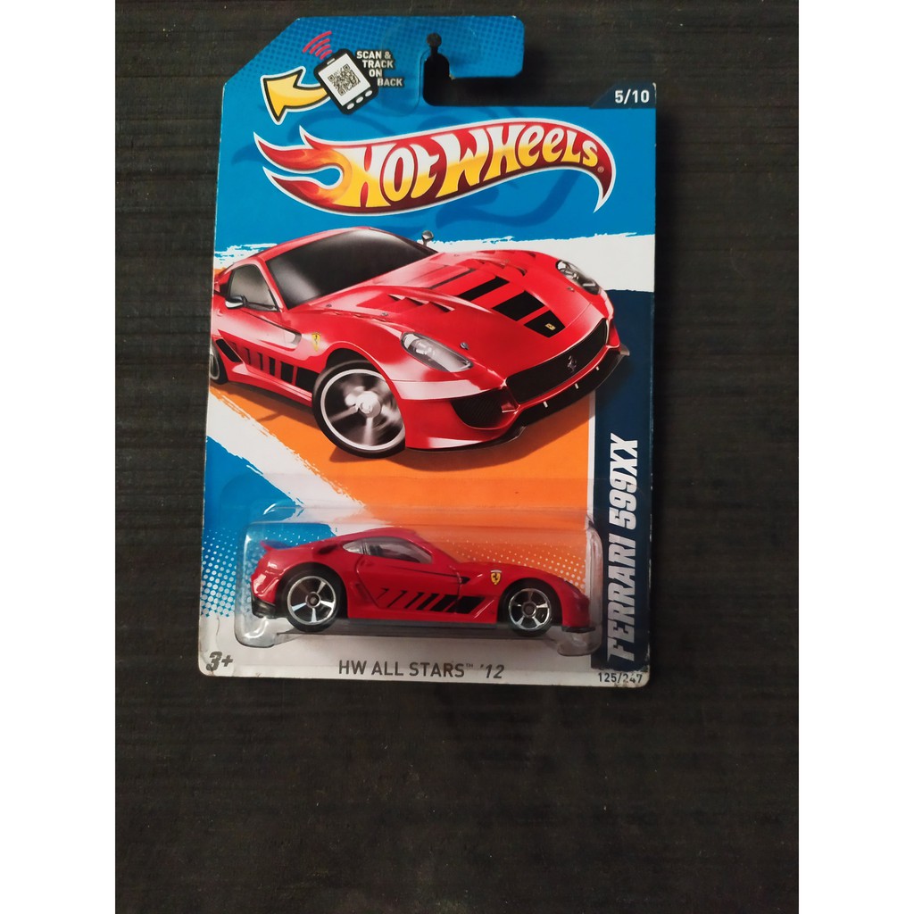 Hot Wheels Ferrari 599xx Merah
