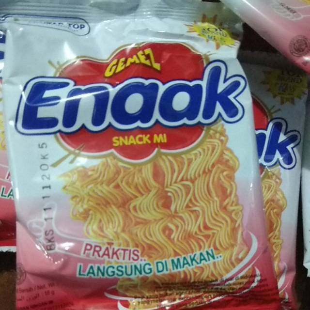 

Gemes enaak Snack mi 18 g