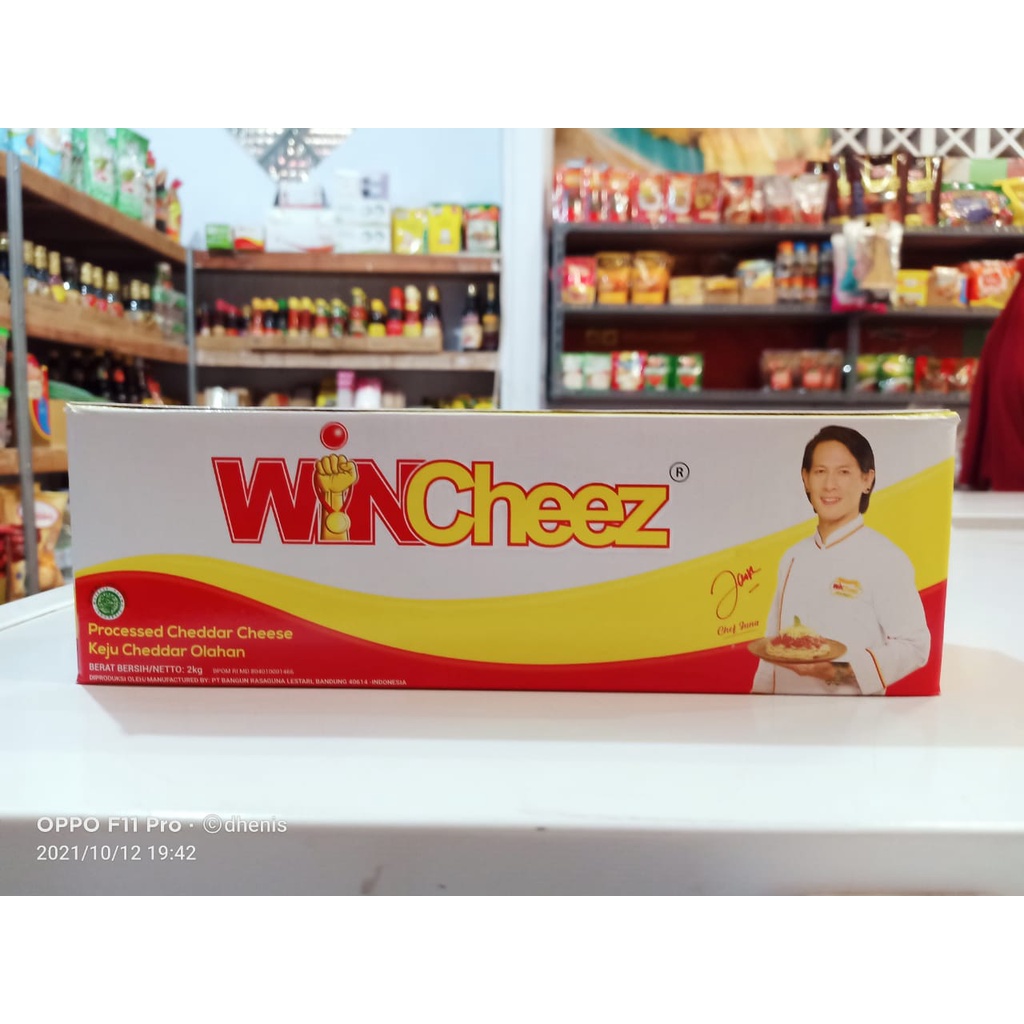 

Winzheez Keju Cheddar Block 2 Kg