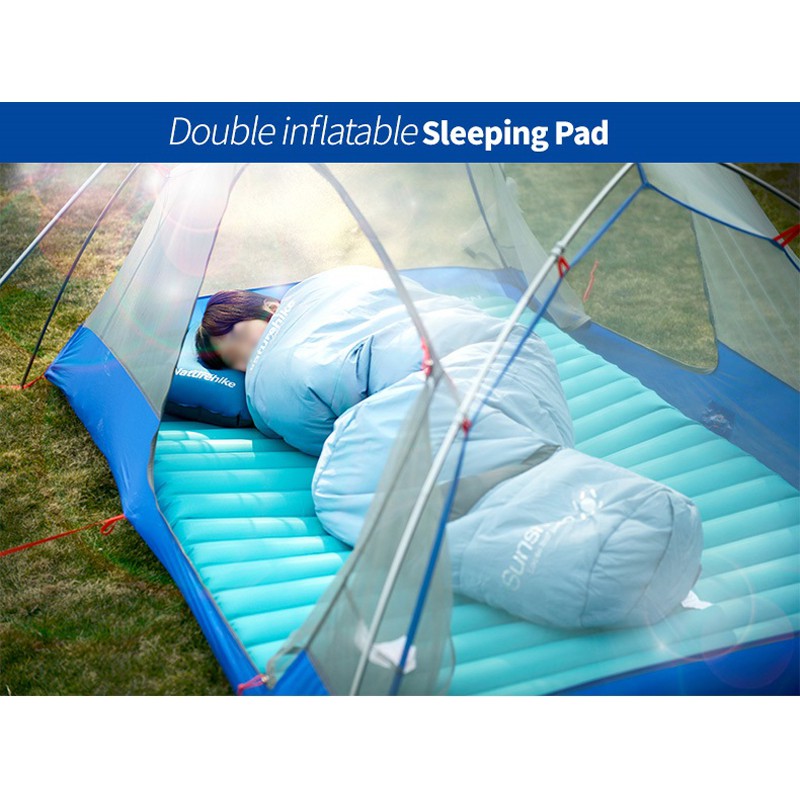Sleeping Pad Double NH17T120-U Matras Angin Untuk 1-2 Orang