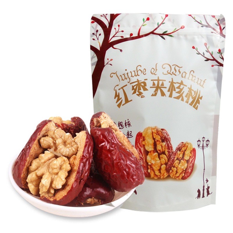 

Jujube / Red Dates / Angco Walnut Healthy Snack 500 gr