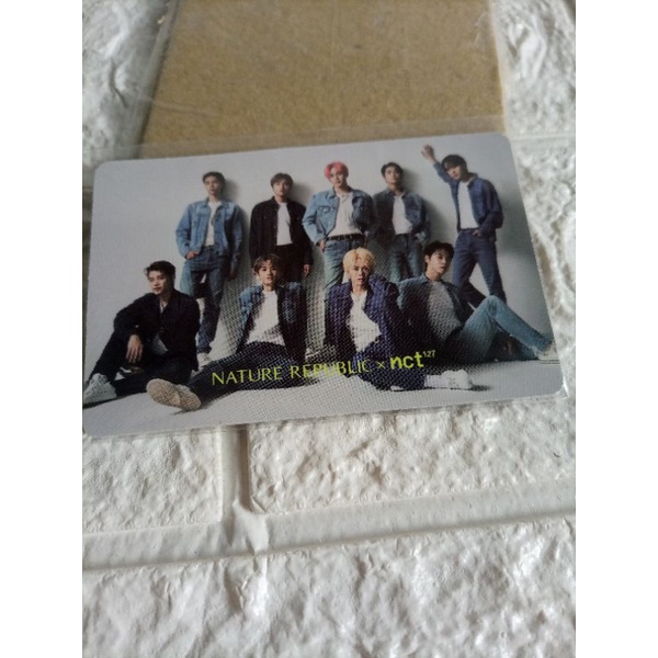 Official photocard NCT 127 X Nature Republic