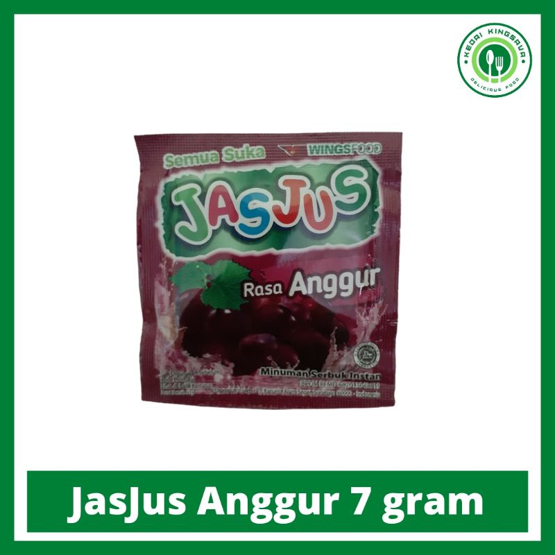 

JasJus Rasa Anggur 7 gram isi 1 pcs