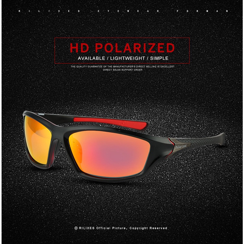 Kacamata Polarized Uv400 Untuk Pria Dan Wanita Mengemudi Bersepeda