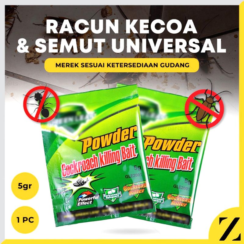 POWDER - Racun Kecoa Obat Kecoa Penghilang Kecoa Pembasmi Serangga Umpan Kecoa