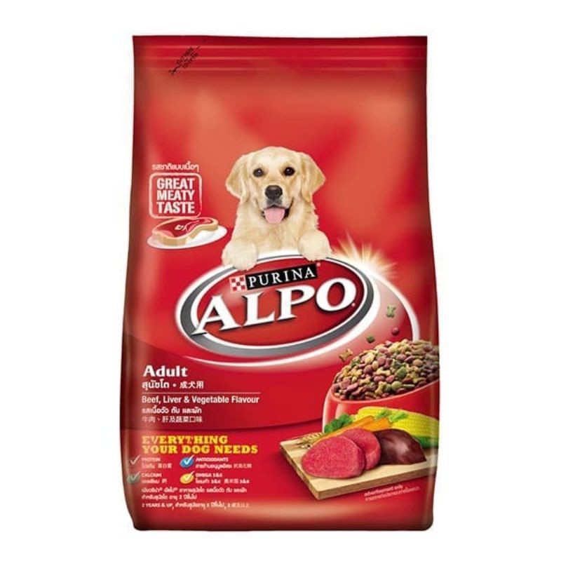 alpo adult beef dog food 10kg