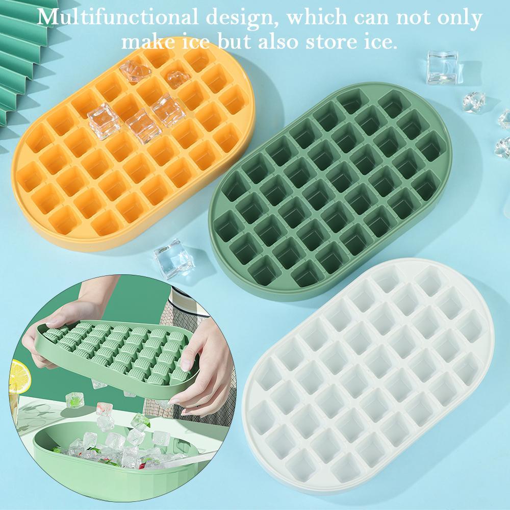 Solighter Cetakan Es Aksesoris Dapur Single/Double Layer Kapasitas Tinggi Penyimpanan Es Ice Lattice