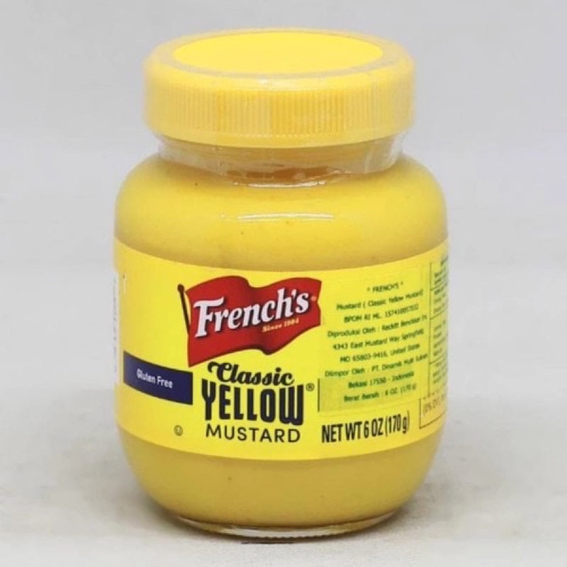 

French Mustard 6oz -170gr exp 05.2026