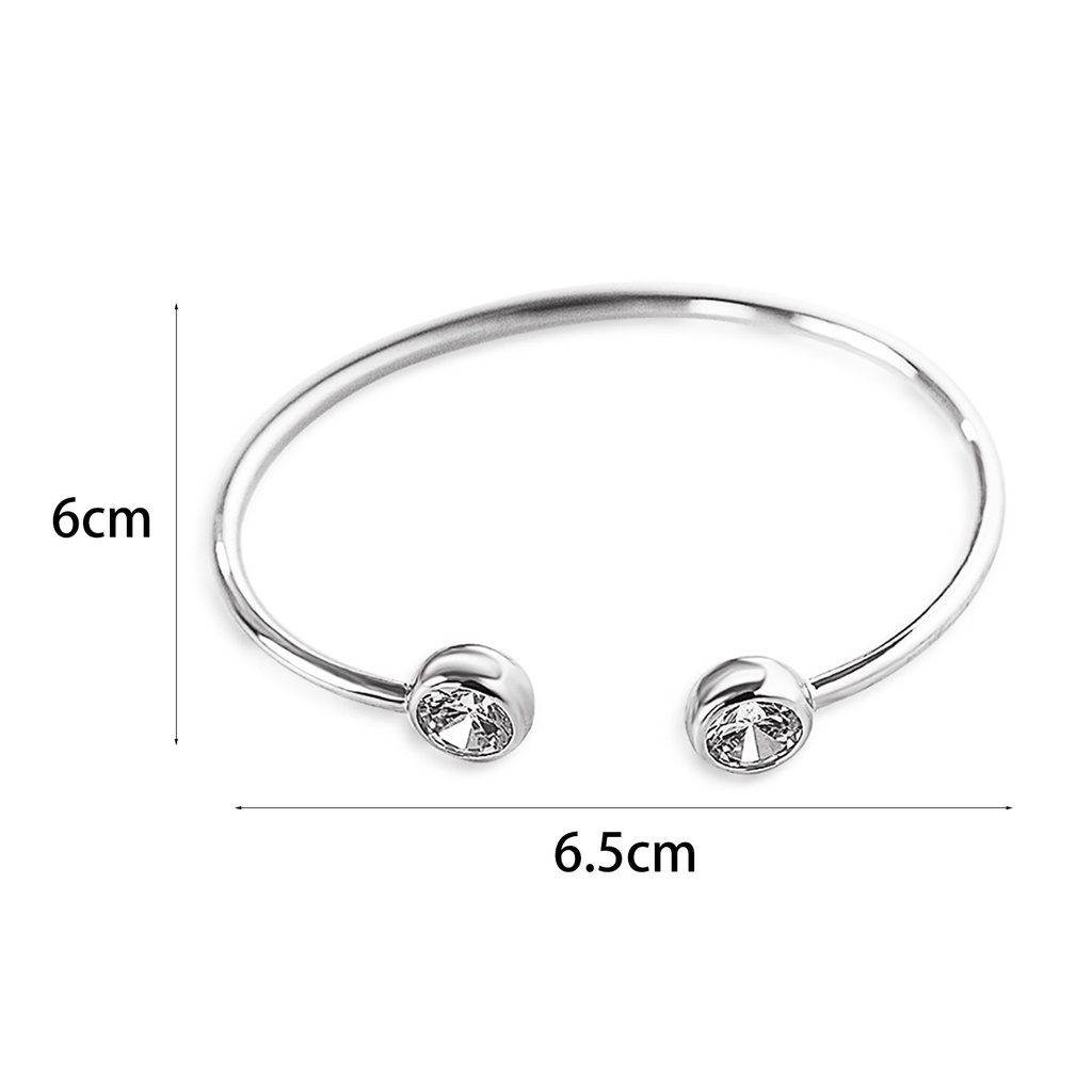 Hu Hu Hu Hu Hu Alat Bantu Pasang Kacamata♡ Gelang Bangle Handmade Bentuk Bulat Bahan Stainless Untuk Dekorasi