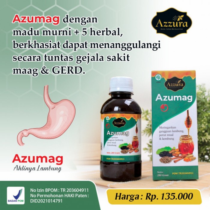 

Madu Azzura Madu Azumag 280 gr
