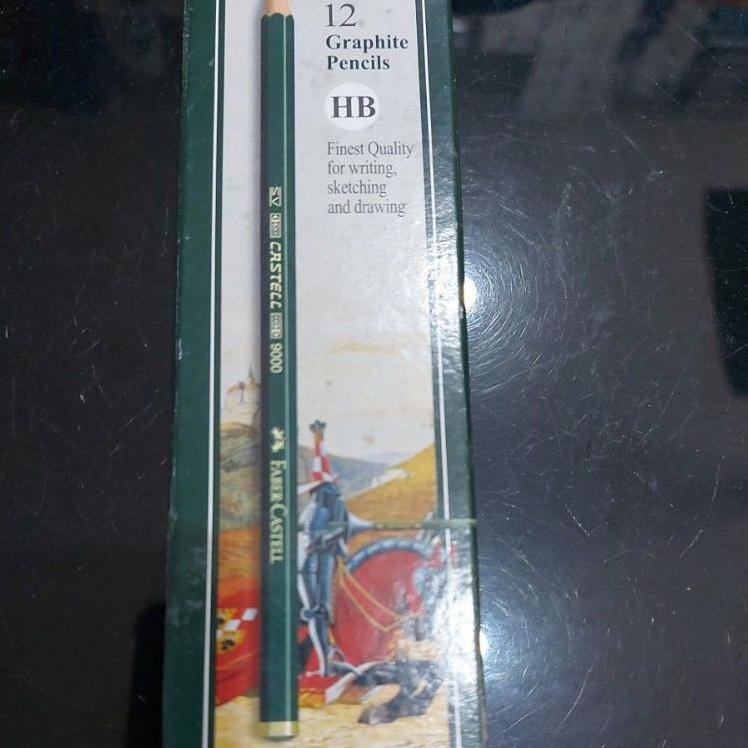 

Penawaran Spesial! pencil faber-castell HB graphite pencil .harga 36000/lsn