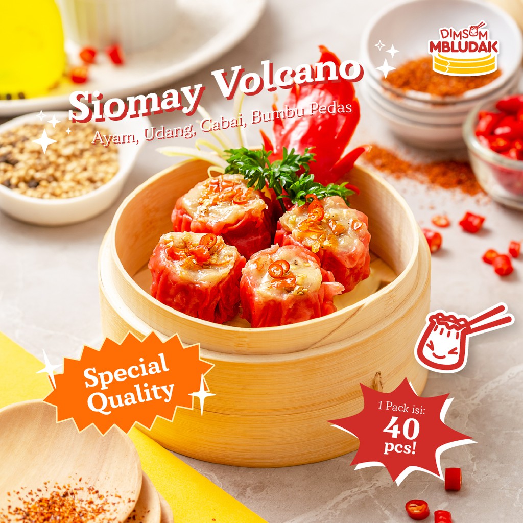 Dimsum Siomay Volcano 100% HALAL