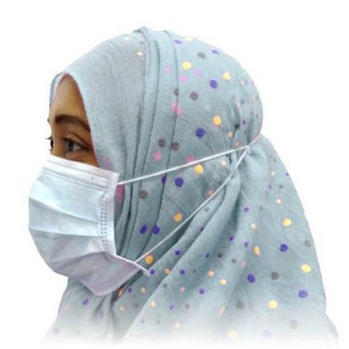 Karet masker hijab , rumah sakit , harga per roll