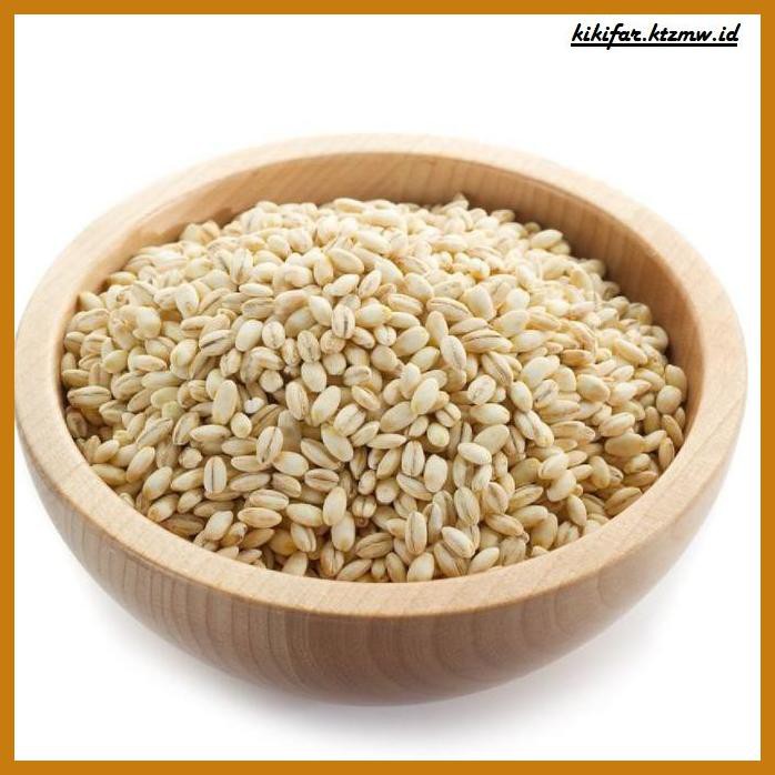 

GNIREKDOOF- NATURAL PEARL BARLEY / BIJI JALI - JALI 500GR -ORIGINAL.