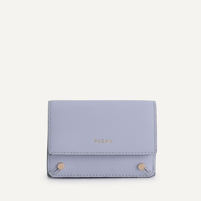 12.12 SALE | PDRO Textured Leather Trifold Wallet