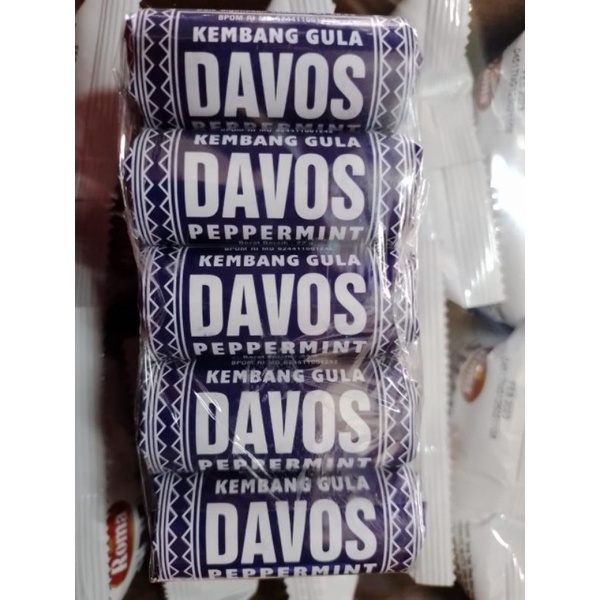 

Permen Davos isi 10pcs / permen jadul / kembang gula