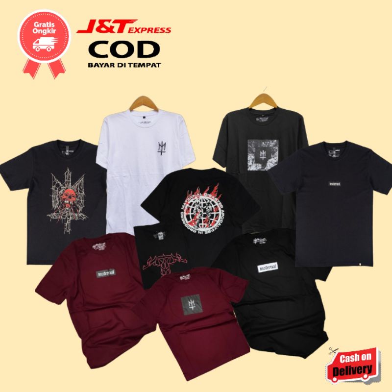 (COD) KAOS DISTRO MATERNAL KAOS MATERNAL DISASTER BANYAK MOTIF KAOS DISTRO PRIA DAN WANITA UNISEX / 