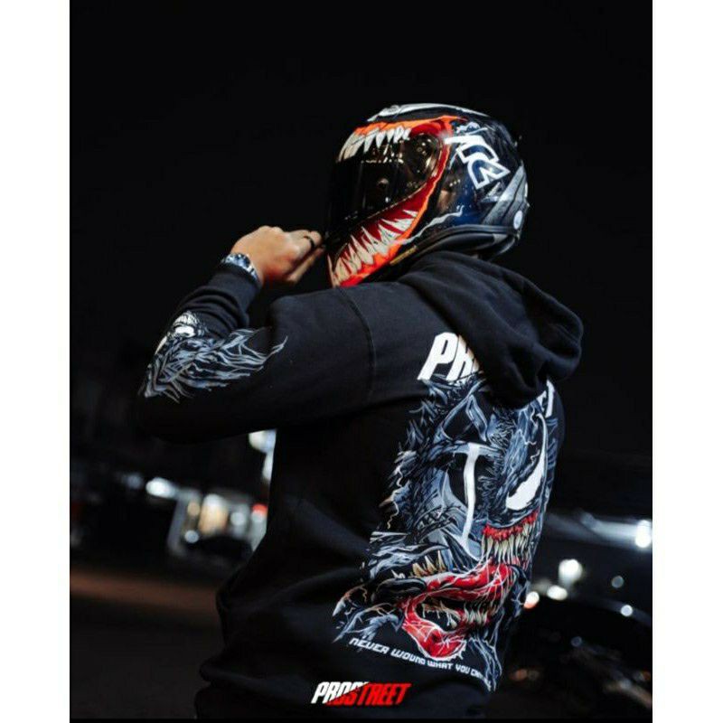 PROSTREET | HOODIE | VENOM | BLACK | NEW | ORIGINAL
