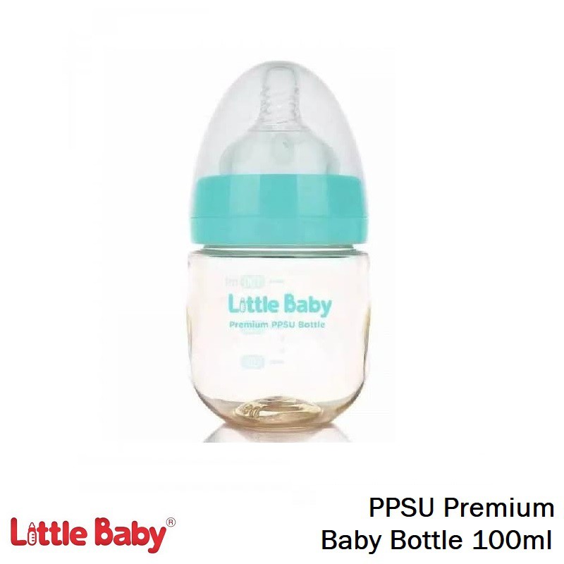 Little Baby PPSU Premium Baby Bottle 100ml Botol Susu Bayi