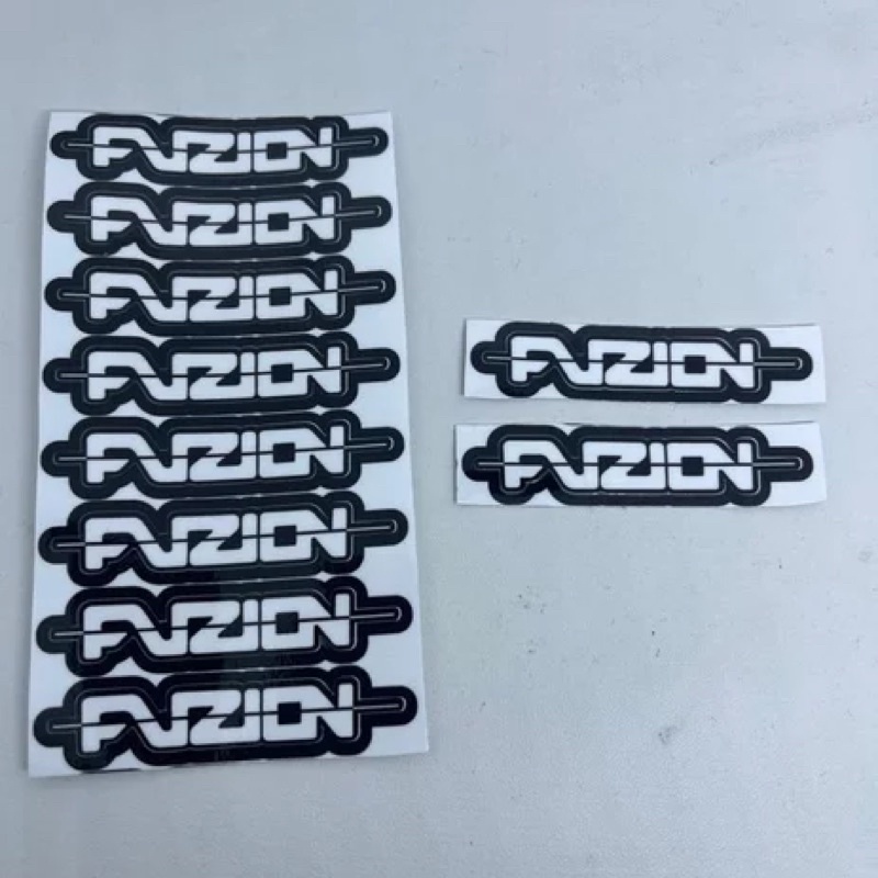 stiker motor tulisan fuzion