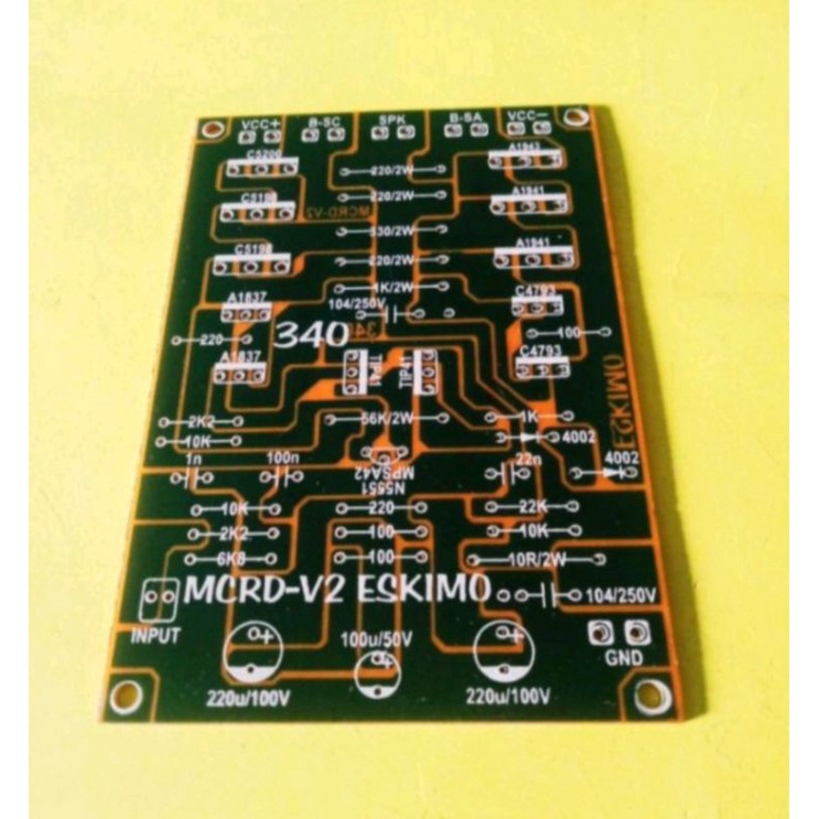 Jual PCB MCRD V2 Eskimo 340 SUBLOW | Shopee Indonesia