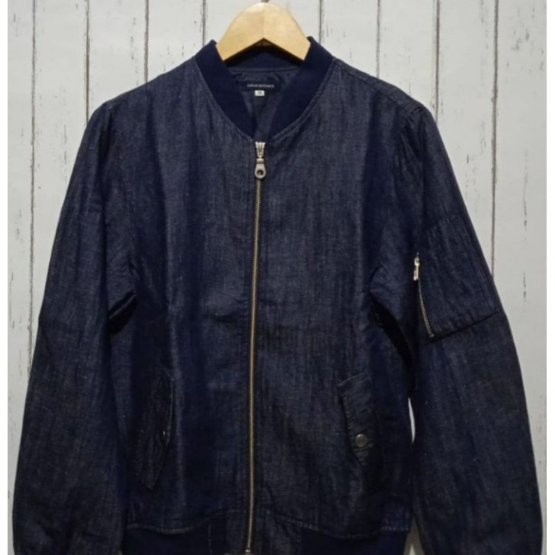 URBAN RESEARCH BOMBER DENIM JACKET