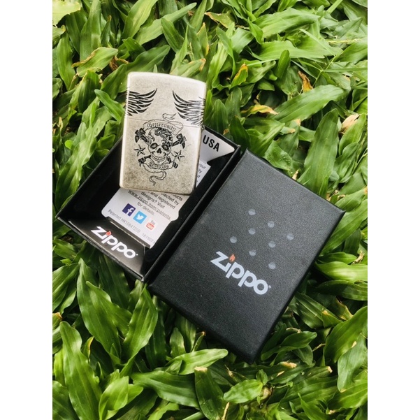 COD- Zippo Motif Grafir Zippo Motif EAGLE Zippo Motif Kwalitas Premium Rolisstore