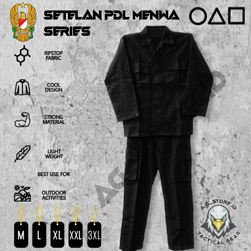 COD STELAN PDL menwa / seragam TNI / seragam Tactical army