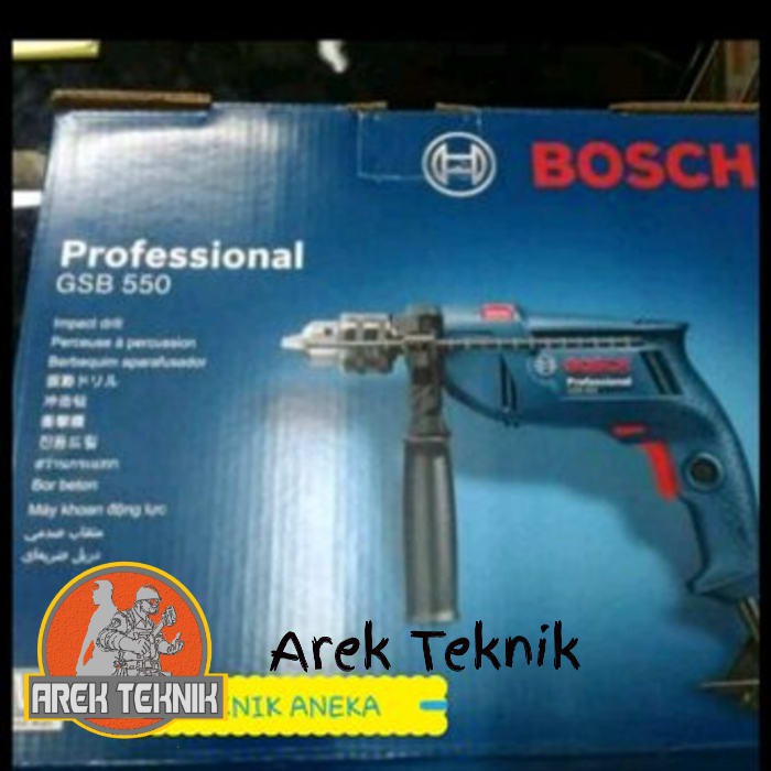 MESIN BOR CORDLESS MBT164 BOSCH GSB 550