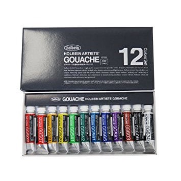 

ID 22335 Holbein Artist Watercolor Gouache (sold by SET) / 1 set