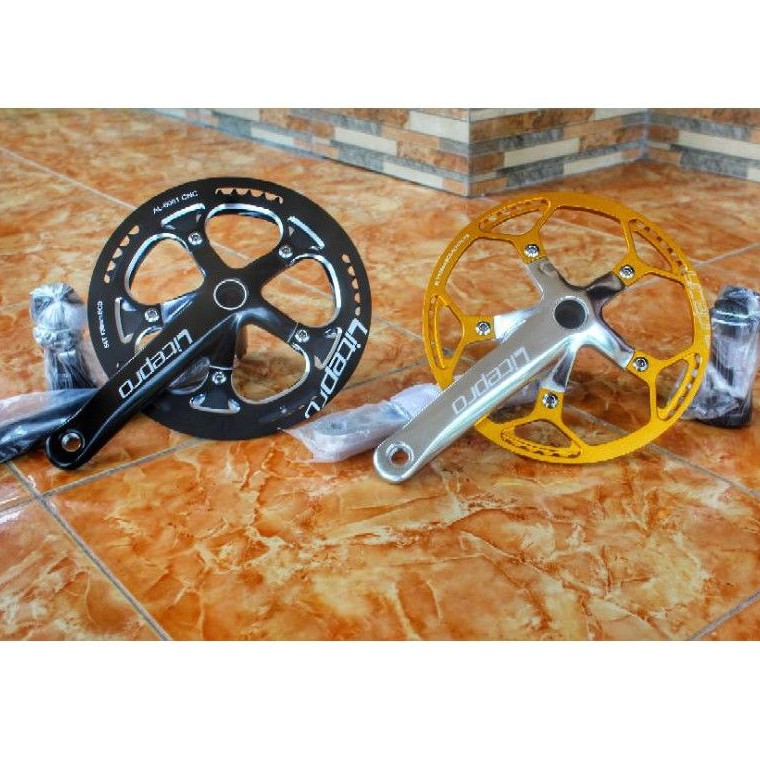 Crank litepro hollowtech 53T crankset hollowtech litepro