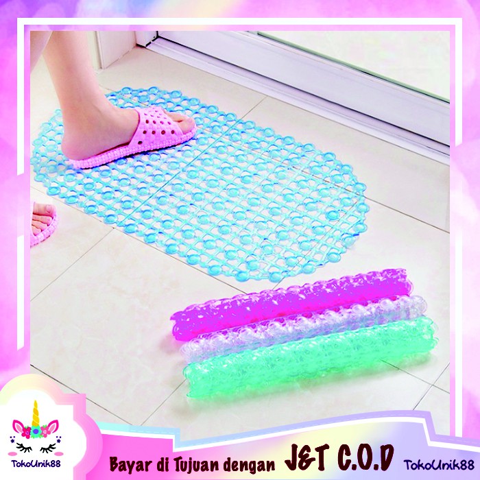 TU88 Keset Kamar Mandi Bahan Karet PVC Anti Selip Anti 