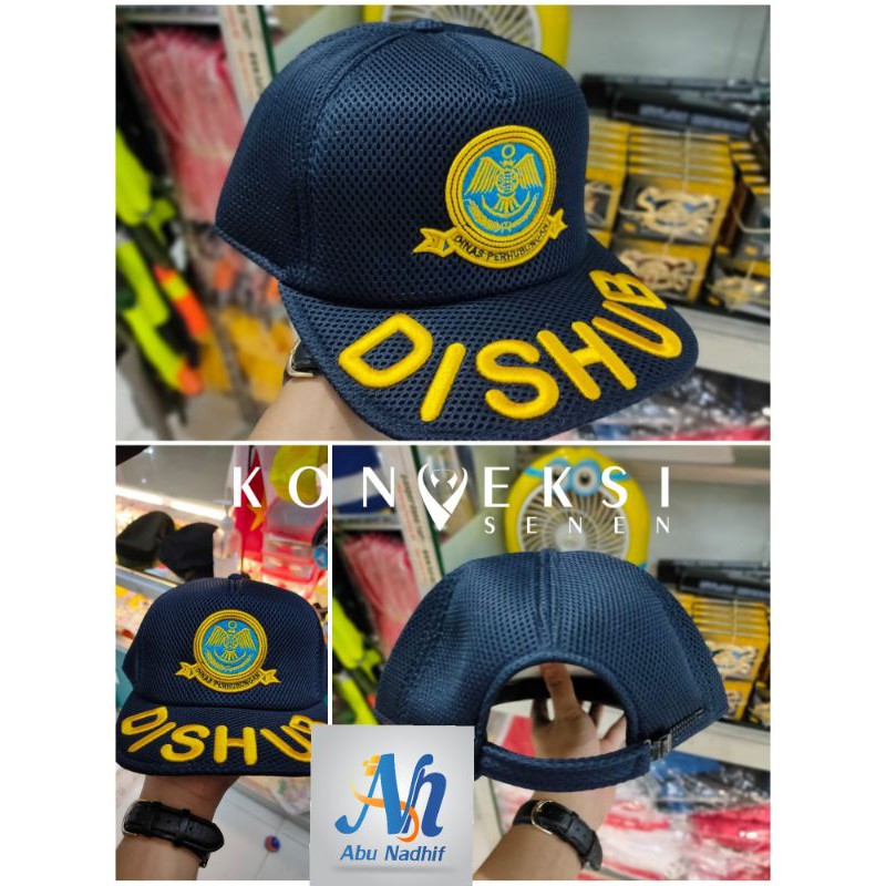 TOPI DISHUB LAPANGAN BIRU NAVY