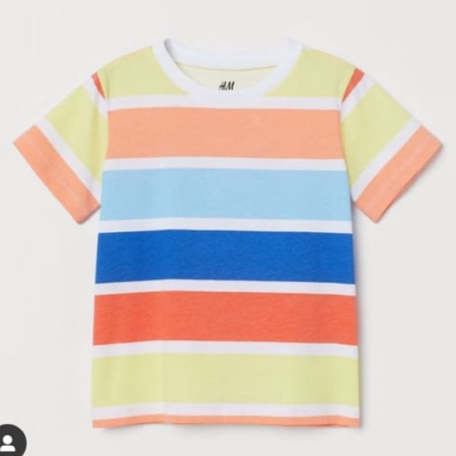 H&M TSHIRT FOR BOY STRIPE COLORS