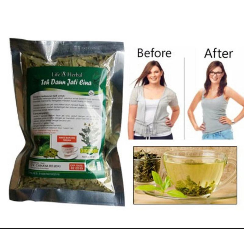 

LANGSING ALAMI!! Teh Daun Jati Cina "Teh Peluntur lemak/Teh Hijau/Teh Herbal/Teh Pelangsing