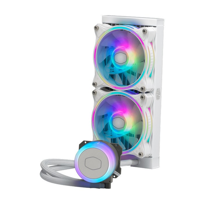 Cooler Master MASTERLIQUID ML240 ILLUSION WHITE EDITION | AIO 240mm