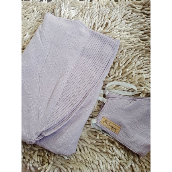 128 CHESSY SYARI JUMBO ORI KIMIKEY HIJAB | JILBAB INSTAN KERUDUNG ORIGINAL-Abu