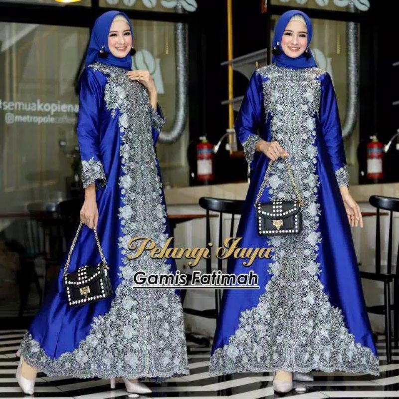 [COD]GAMIS FATIMAH/GAMIS ORIGINAL/GAMIS TAFETTA/BY PELANGI JAYA