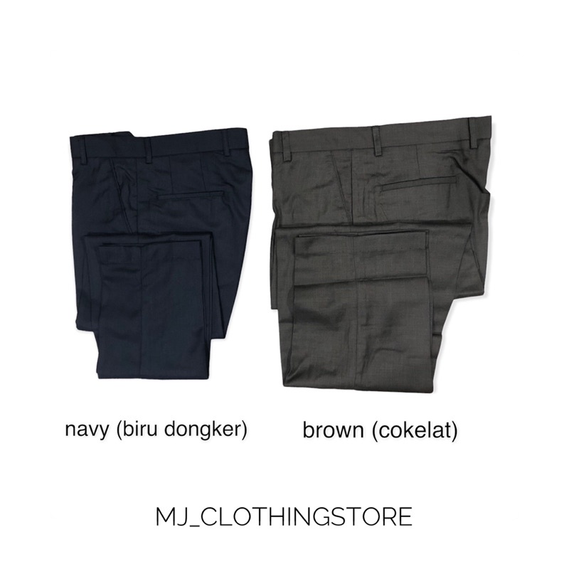 celana kerja dewasa jumbo pria warna color D-man