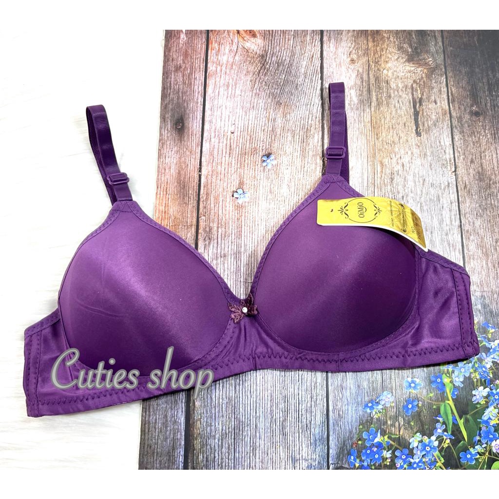 BRA polos - non kawat - busa tipis - sz 36-42