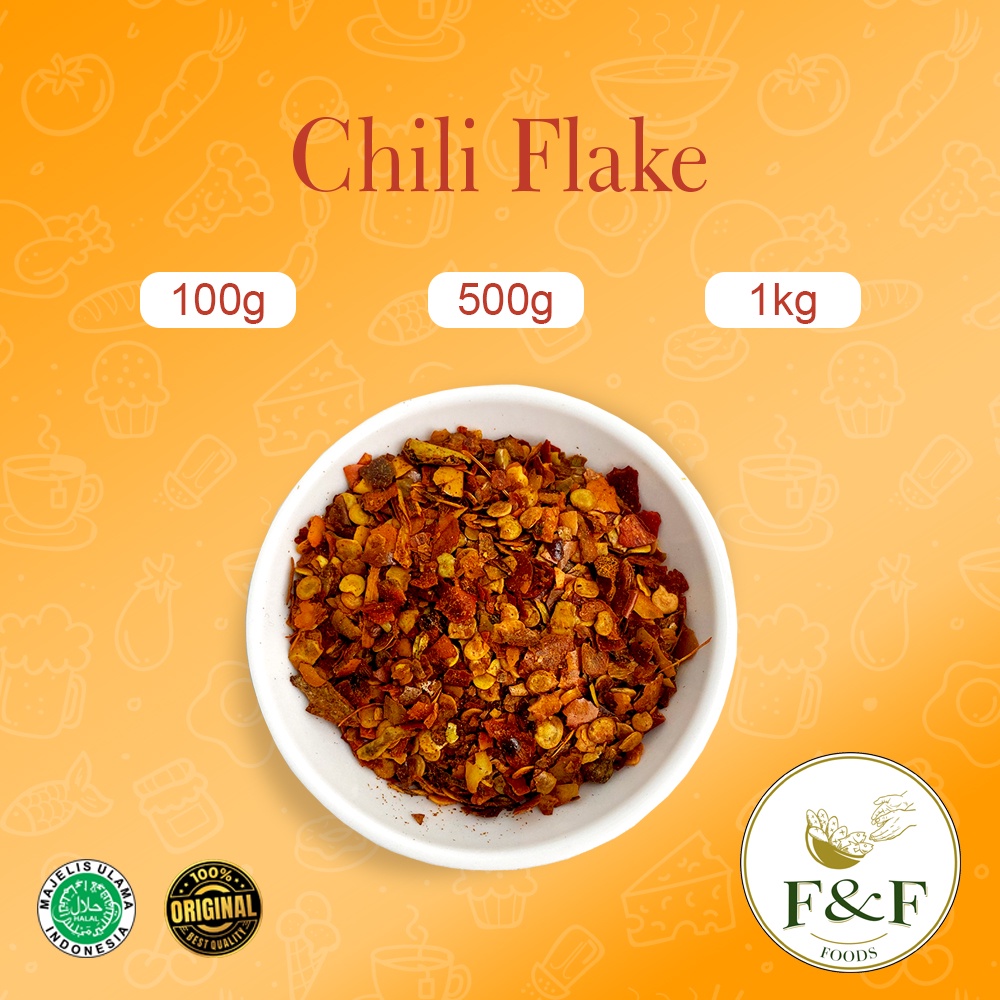 

Chili Flake / Cabai Bubuk Kasar / Cabai Bubuk Kasar tabur / Cabai Cacah / Cabe Flake / Cabe Cacah / Cabe Giling / Cabe Giling Kasar / Flake